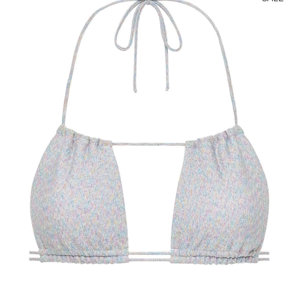Disco Sparkle Brasil Bikini Top